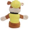 imageGUND Paw Patrol Rubble Hand Puppet Plush Stuffed Animal Dog Yellow 11quot