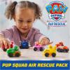 imagePAW Patrol Air Rescue 6Piece Pup Squad Racers Toy Cars Gift Set with Chase Marshall Skye Rubble Rocky ampamp Zuma Kids Toys for Boys ampamp Girls 3