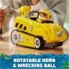 imagePAW Patrol Jungle Pups Rubble Rhino Vehicle Toy Truck with Collectible Action Figure Kids Toys for Boys ampamp Girls Ages 3 and Up