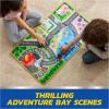imagePAW Patrol Pup Squad Adventure Bay Playmat 33Inch Foldable Mat with Exclusive Chase and Humdinger Vehicles Kids Toys for Boys ampamp Girls Ages 3 and Up
