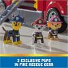 imagePAW Patrol Team Cruiser Large Scale Vehicle with Exclusive Chase Marshall Skye Rubble Rocky ampamp Zuma Action Figures Toys for Boys ampamp Girls Ages 3Ultimate Firetruck