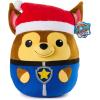 imagePAW Patrol Winter Holiday Chase Squish Plush Official Toy from The Hit Cartoon Special Edition Squishy Stuffed Animal for Ages 1 and Up 12Chase