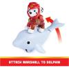 imagePaw Patrol Aqua Pups Marshall Transforming Dolphin Vehicle with Collectible Action Figure Kids Toys for Ages 3 and upAqua Pups  Marshall Figure