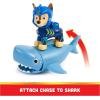 imagePaw Patrol Big Truck Pups Chase Action Figure with Clipon Rescue Drone Command Center Pod and Animal Friend Kids Toys Ages 3 and upAqua Pups  Chase Figure