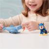imagePaw Patrol Big Truck Pups Chase Action Figure with Clipon Rescue Drone Command Center Pod and Animal Friend Kids Toys Ages 3 and upAqua Pups  Chase Figure