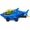imagePaw Patrol Big Truck Pups Chase Action Figure with Clipon Rescue Drone Command Center Pod and Animal Friend Kids Toys Ages 3 and upAqua Pups  Chase Vehicle