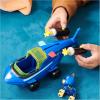 imagePaw Patrol Big Truck Pups Chase Action Figure with Clipon Rescue Drone Command Center Pod and Animal Friend Kids Toys Ages 3 and upAqua Pups  Chase Vehicle