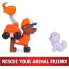 imagePaw Patrol Big Truck Pups Zuma Action Figure with Clipon Rescue Drone Command Center Pod and Animal Friend Kids Toys Ages 3 and upAction Figure