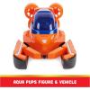 imagePaw Patrol Big Truck Pups Zuma Action Figure with Clipon Rescue Drone Command Center Pod and Animal Friend Kids Toys Ages 3 and upAqua Pups  Action Figure