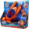 imagePaw Patrol Big Truck Pups Zuma Action Figure with Clipon Rescue Drone Command Center Pod and Animal Friend Kids Toys Ages 3 and upAqua Pups  Action Figure