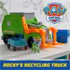 imagePaw Patrol Crush N Roll Recycling Truck with Rocky Action Figure ampamp Transforming Compacted Trash Vehicle Kids Toys for Boys ampamp Girls Ages 3 and up