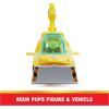 imagePaw Patrol Dino Rescue Rubbles Deluxe Rev Up Vehicle with Mystery Dinosaur FigureAqua Pups  Rubble Playset