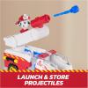 imagePaw Patrol Fire Rescue Chase Rescue Fire Cruiser with Action Figure Projectile Launcher and Toy Truck Kids Toys for Boys ampamp Girls Ages 3 and UpMarshall