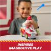 imagePaw Patrol Fire Rescue Chase Rescue Fire Cruiser with Action Figure Projectile Launcher and Toy Truck Kids Toys for Boys ampamp Girls Ages 3 and UpMarshall