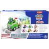 imagePaw Patrol Fire Rescue Chase Rescue Fire Cruiser with Action Figure Projectile Launcher and Toy Truck Kids Toys for Boys ampamp Girls Ages 3 and UpRocky
