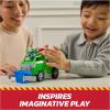 imagePaw Patrol Fire Rescue Chase Rescue Fire Cruiser with Action Figure Projectile Launcher and Toy Truck Kids Toys for Boys ampamp Girls Ages 3 and UpRocky