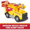 imagePaw Patrol Fire Rescue Chase Rescue Fire Cruiser with Action Figure Projectile Launcher and Toy Truck Kids Toys for Boys ampamp Girls Ages 3 and UpRubble