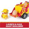 imagePaw Patrol Fire Rescue Chase Rescue Fire Cruiser with Action Figure Projectile Launcher and Toy Truck Kids Toys for Boys ampamp Girls Ages 3 and UpRubble