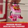 imagePaw Patrol Fire Rescue Chase Rescue Fire Cruiser with Action Figure Projectile Launcher and Toy Truck Kids Toys for Boys ampamp Girls Ages 3 and UpSkye