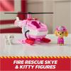 imagePaw Patrol Fire Rescue Chase Rescue Fire Cruiser with Action Figure Projectile Launcher and Toy Truck Kids Toys for Boys ampamp Girls Ages 3 and UpSkye
