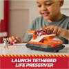 imagePaw Patrol Fire Rescue Chase Rescue Fire Cruiser with Action Figure Projectile Launcher and Toy Truck Kids Toys for Boys ampamp Girls Ages 3 and UpZuma