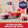 imagePaw Patrol Fire Rescue Rapid Reload Fire Truck with Marshall Figure QuickFire Launcher Lights ampamp Sounds Kids Toys for Boys ampamp Girls Ages 3 and Up