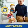 imagePaw Patrol GUND Rubble Plush Official Lounging Rubble Plush Toy Weighted Stuffed Animal Sensory Toy for Ages 1 and Up 8