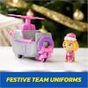 imagePaw Patrol Holiday Vehicle Bundle HolidayThemed Chase Marshall ampamp Skye Action Figures ampamp Rescue Vehicles Kids Toys for Boys ampamp Girls Ages 3 ampamp Up