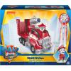 imagePaw Patrol Marshalls Deluxe Movie Transforming Fire Truck Toy Car with Collectible Action Figure Kids Toys for Ages 3 and upDeluxe Transforming Fire Truck