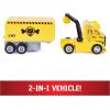 imagePaw Patrol Mighty Pups Charged Up Chase Transforming Deluxe Vehicle Preschool ToyRubble 2 in 1 Truck