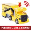 imagePaw Patrol Mighty Pups Charged Up Chase Transforming Deluxe Vehicle Preschool ToyRubble 2 in 1 Truck