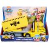 imagePaw Patrol Mighty Pups Charged Up Chase Transforming Deluxe Vehicle Preschool ToyRubble 2 in 1 Truck