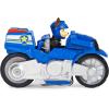 imagePaw Patrol Moto Pups Chases Deluxe Pull Back Motorcycle Vehicle with Wheelie Feature and Toy FigureChase