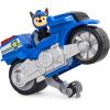 imagePaw Patrol Moto Pups Chases Deluxe Pull Back Motorcycle Vehicle with Wheelie Feature and Toy FigureChase