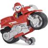 imagePaw Patrol Moto Pups Chases Deluxe Pull Back Motorcycle Vehicle with Wheelie Feature and Toy FigureMarshall