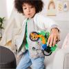 imagePaw Patrol Moto Pups Chases Deluxe Pull Back Motorcycle Vehicle with Wheelie Feature and Toy FigureRocky