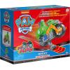 imagePaw Patrol Moto Pups Chases Deluxe Pull Back Motorcycle Vehicle with Wheelie Feature and Toy FigureRocky