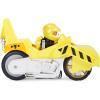imagePaw Patrol Moto Pups Chases Deluxe Pull Back Motorcycle Vehicle with Wheelie Feature and Toy FigureRubble