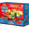 imagePaw Patrol Moto Pups Chases Deluxe Pull Back Motorcycle Vehicle with Wheelie Feature and Toy FigureRubble