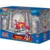 imagePaw Patrol Rescue Knights Chase Transforming Toy Car with Collectible Action Figure Kids Toys for Ages 3 and upMarshall