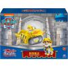 imagePaw Patrol Rescue Knights Chase Transforming Toy Car with Collectible Action Figure Kids Toys for Ages 3 and upRubble