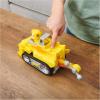 imagePaw Patrol Rescue Knights Chase Transforming Toy Car with Collectible Action Figure Kids Toys for Ages 3 and upRubble