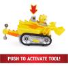 imagePaw Patrol Rescue Knights Chase Transforming Toy Car with Collectible Action Figure Kids Toys for Ages 3 and upRubble
