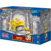 imagePaw Patrol Rescue Knights Chase Transforming Toy Car with Collectible Action Figure Kids Toys for Ages 3 and upRubble