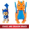 imagePaw Patrol Rescue Knights Chase and Dragon Draco Action Figures Set Kids Toys for Ages 3 and upChase and Dragon Draco