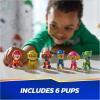 imagePaw Patrol Rescue Wheels 6Pack Pup Squad Action Figure Gift Set Under 2Inch Figures Kids Toys for Boys ampamp Girls Ages 3 and Up