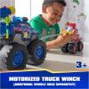 imagePaw Patrol Rescue Wheels Chases Power Haulin Cruiser Toy Truck with Launcher Motorized Winch Lights ampamp Sounds Kids Toys for Boys ampamp Girls Ages 3Chase Deluxe Vehicle