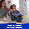 imagePaw Patrol Rescue Wheels Chases Power Haulin Cruiser Toy Truck with Launcher Motorized Winch Lights ampamp Sounds Kids Toys for Boys ampamp Girls Ages 3Chase Deluxe Vehicle