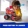 imagePaw Patrol Rescue Wheels Zumas Hovercraft Toy Truck with Projectile Launcher and Collectible Action Figure Kids Toys for Boys ampamp Girls Ages 3Marshalls Firetruck