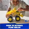 imagePaw Patrol Rescue Wheels Zumas Hovercraft Toy Truck with Projectile Launcher and Collectible Action Figure Kids Toys for Boys ampamp Girls Ages 3Rubbles Bulldozer